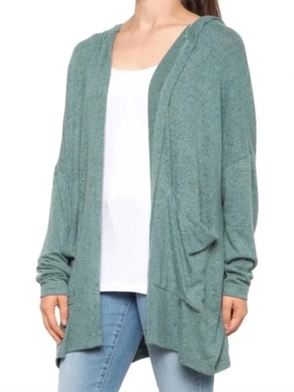 Young Fabulous & Broke Ottawa Cardigan in Heather Jade - sz M